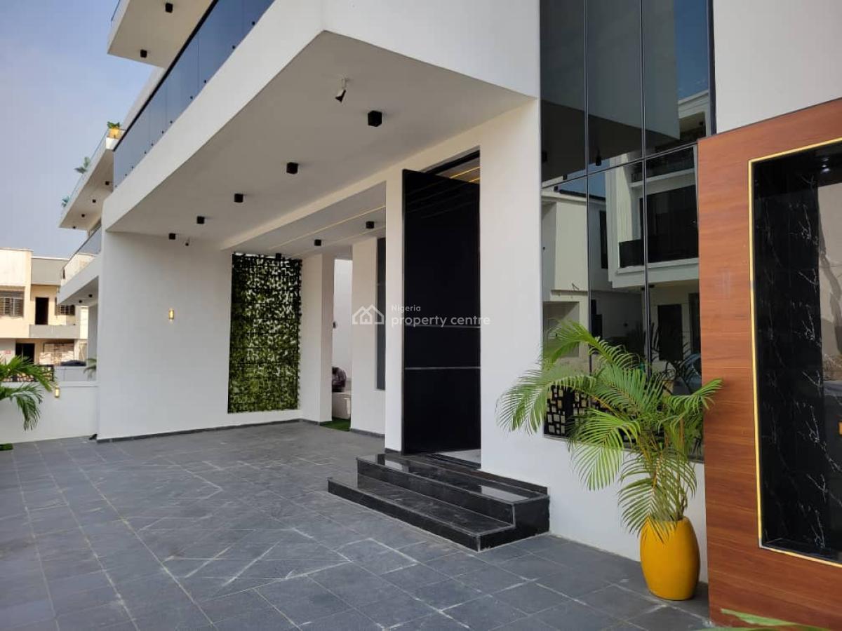 Luxury Built and Exclusive 5 Bedroom Fully Detached Duplex in Chevron, Chevron Lekki Lagos, Lekki Phase 2, Lekki, Lagos, Detached Duplex for Sale