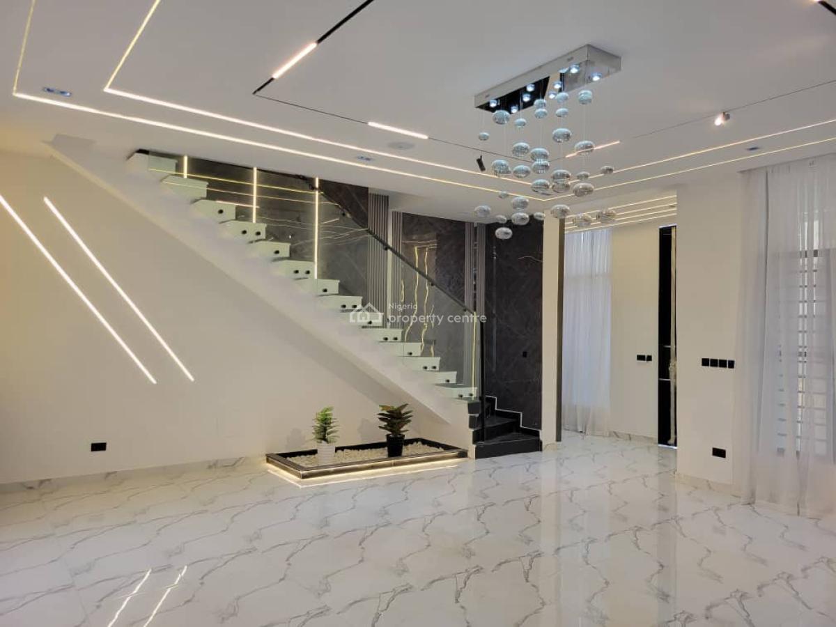 Luxury Built and Exclusive 5 Bedroom Fully Detached Duplex in Chevron, Chevron Lekki Lagos, Lekki Phase 2, Lekki, Lagos, Detached Duplex for Sale