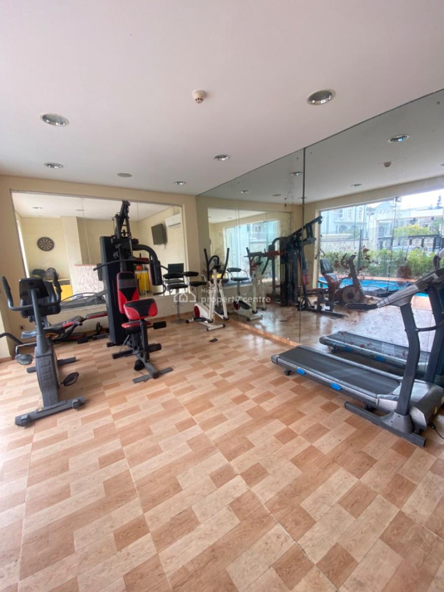 Fully Serviced 4 Bedroom Luxury Terrace Duplex with Pool and Gym, Banana Island, Ikoyi, Lagos, Terraced Duplex for Rent