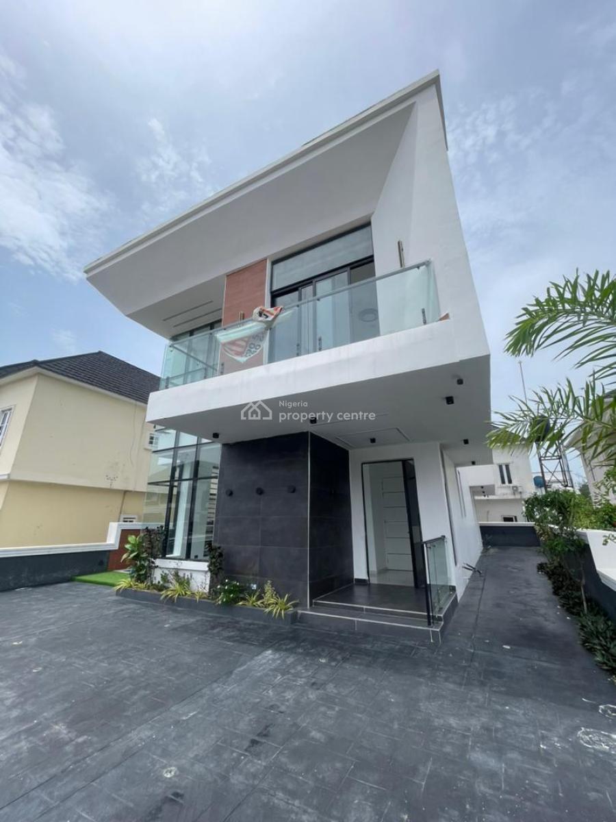 Alluringly Finished 5 Bedroom Duplex + Bq , Swimming Pool and Cinema, Lekki County, Lekki, Lagos, Detached Duplex for Sale