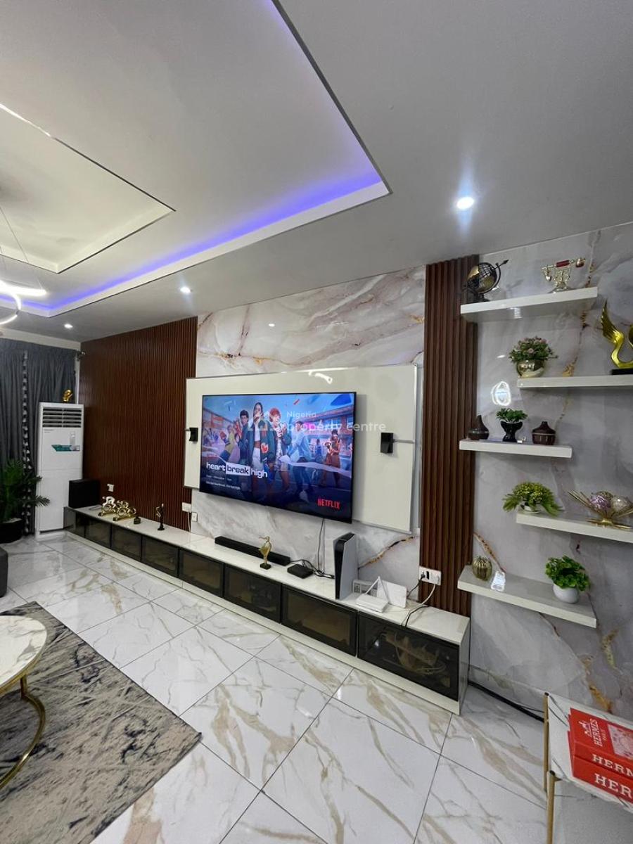 Tastefully Furnished Serviced 2 Bedroom Apartment in a Secure Estate, Ikate Ilasan, Lekki, Lagos, Flat / Apartment for Rent