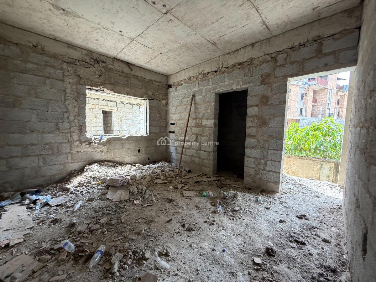 Spacious Carcass 6 Bedroom  Detached Duplex with Bq, Mabushi, Abuja, Detached Duplex for Sale