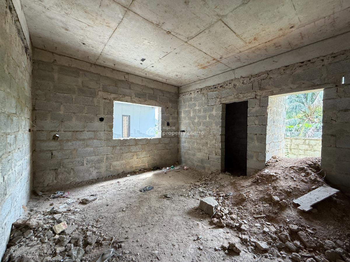 Spacious Carcass 6 Bedroom  Detached Duplex with Bq, Mabushi, Abuja, Detached Duplex for Sale