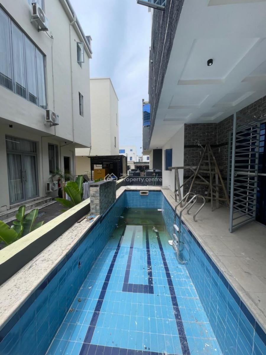 Alluringly Crafted 5 Bedroom Detached Duplex + Bq & Swimming Pool, Osapa, Lekki, Lagos, Detached Duplex for Sale