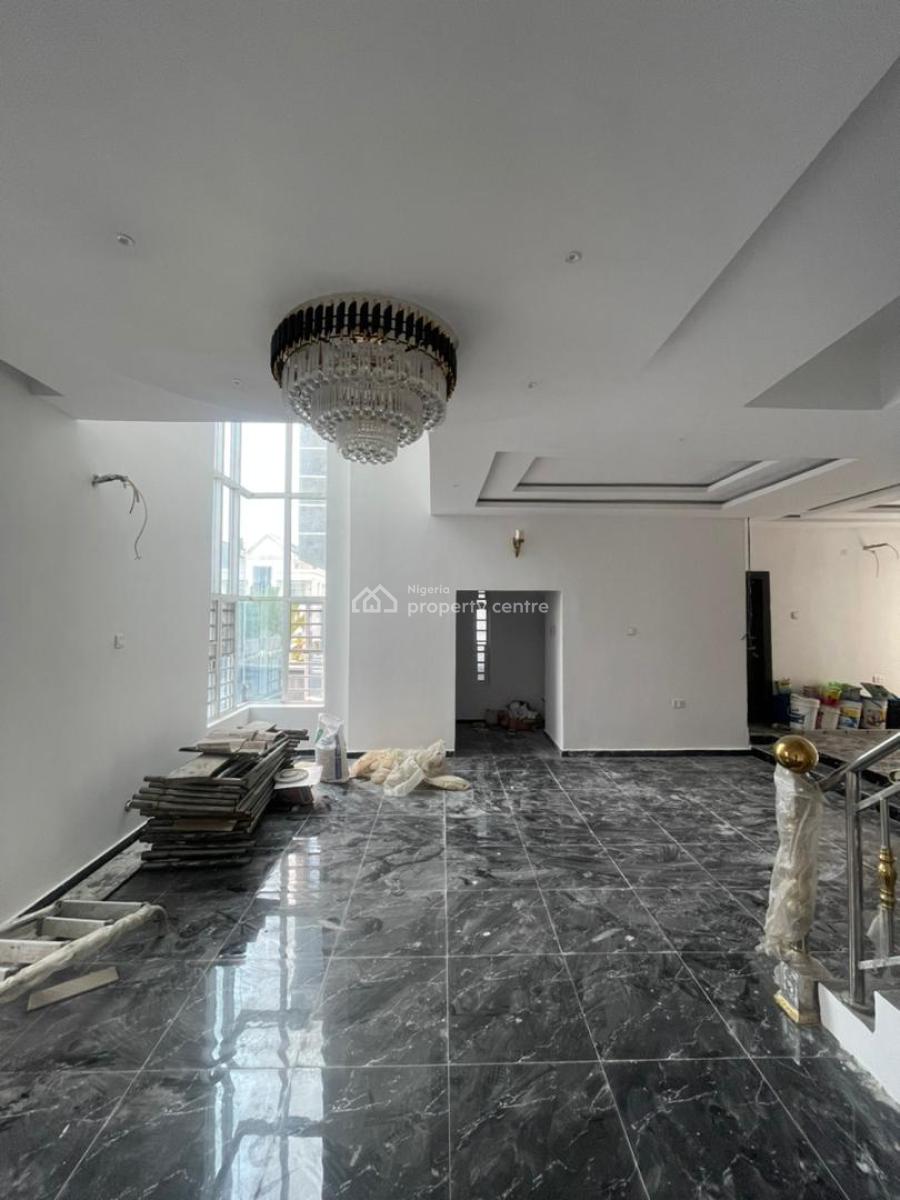 Alluringly Crafted 5 Bedroom Detached Duplex + Bq & Swimming Pool, Osapa, Lekki, Lagos, Detached Duplex for Sale