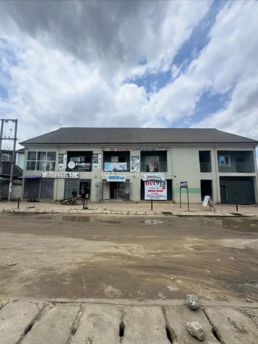 6 Units of 2 Bedroom Flats with 8 Lockup Shops, Apara Link Road Nta Mgboba, Ozuoba, Port Harcourt, Rivers, Flat / Apartment for Sale