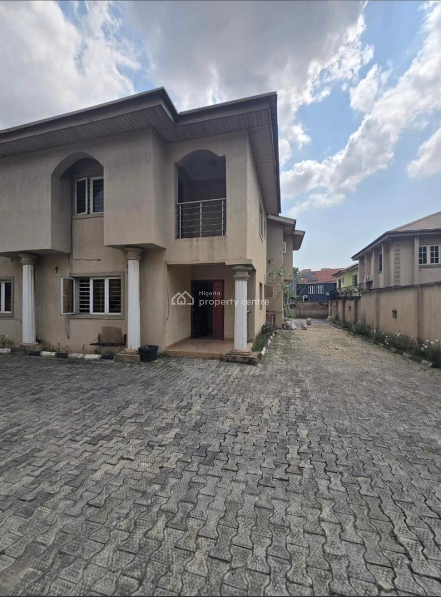 Luxury 5 Bedroom Semi Detached Duplex with Inbuilt Bq, Gra Phase 2, Magodo, Lagos, Semi-detached Duplex for Rent