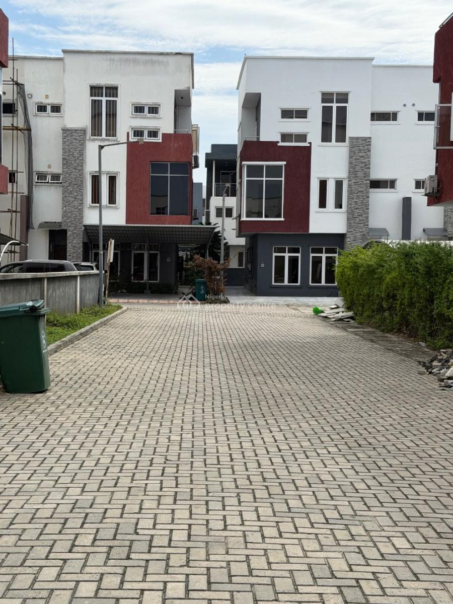 Spacious 4 Bedroom Semi Detached House with Bq, Osapa London, Lekki, Lagos, Semi-detached Duplex for Sale