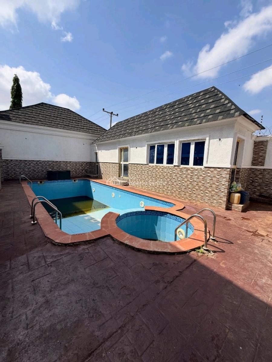 4 Bedroom Detached Duplex Swimming Pool Bar 2 Rooms Bq, Karsana, Abuja, House for Sale