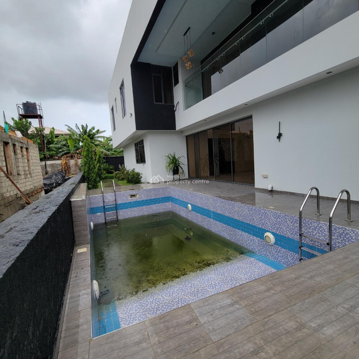 Beautiful 5 Bedroom Duplex with a Bq,pool, Ajah, Lagos, Detached Duplex for Sale