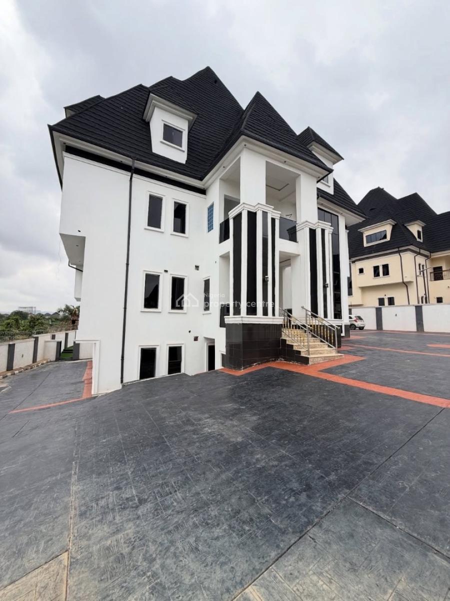 Opulent 6 Bedroom Detached Duplex with Guest Chalet,bq and a Pool, Karsana, Abuja, Detached Duplex for Sale