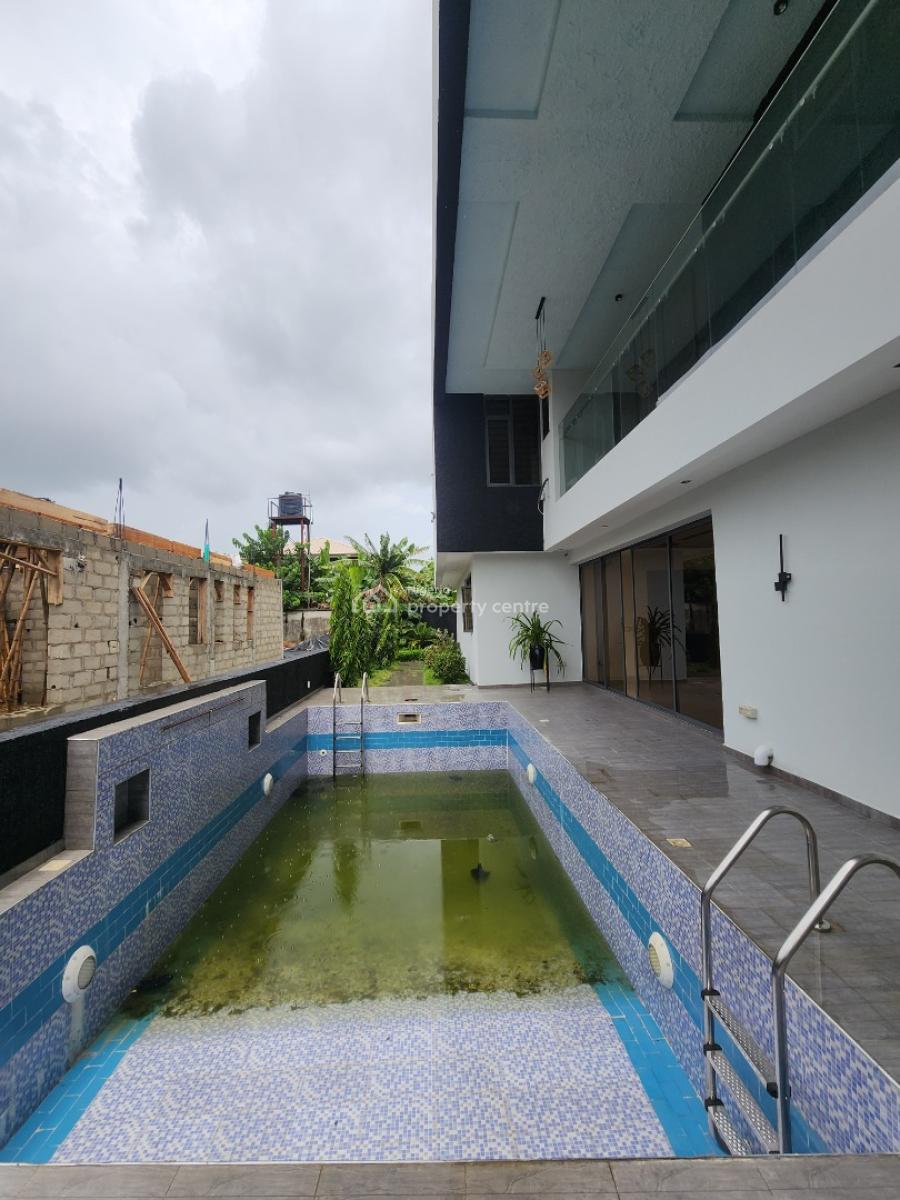 Luxury 5 Bedroom Detached Duplex with Bq, Pool, Cinema, Elevator, Royal Garden Estate, Ajah, Lagos, Detached Duplex for Sale