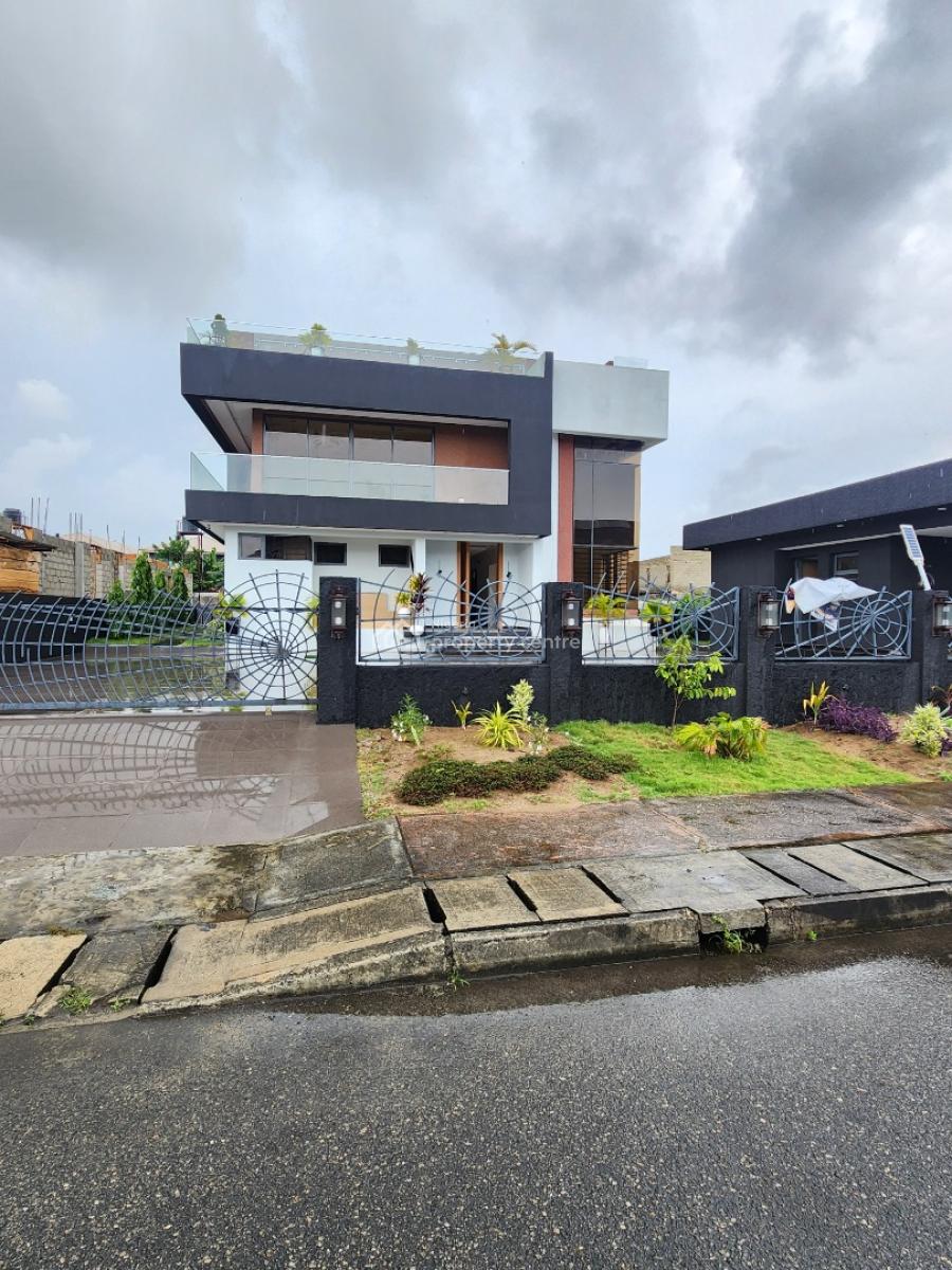 Luxury 5 Bedroom Detached Duplex with Bq, Pool, Cinema, Elevator, Royal Garden Estate, Ajah, Lagos, Detached Duplex for Sale