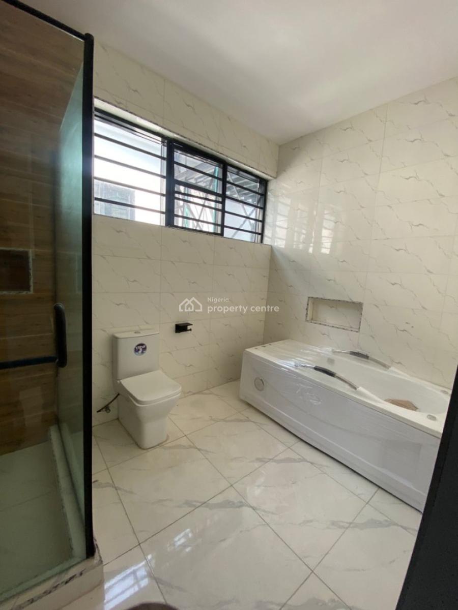 Elegant 4 Bedroom Semi-detached House with Maid Room, Chevron, Lekki, Lagos, Semi-detached Duplex for Sale