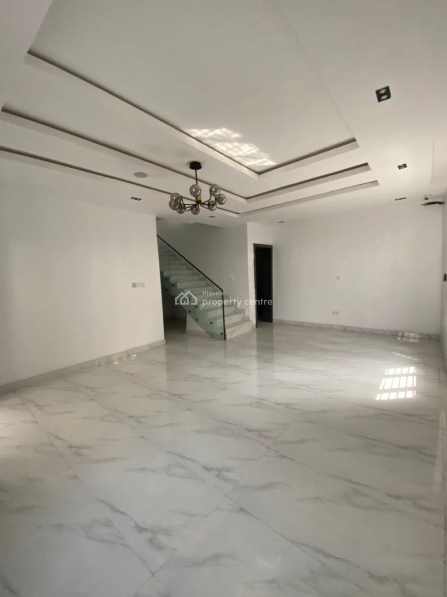 Elegant 4 Bedroom Semi-detached House with Maid Room, Chevron, Lekki, Lagos, Semi-detached Duplex for Sale