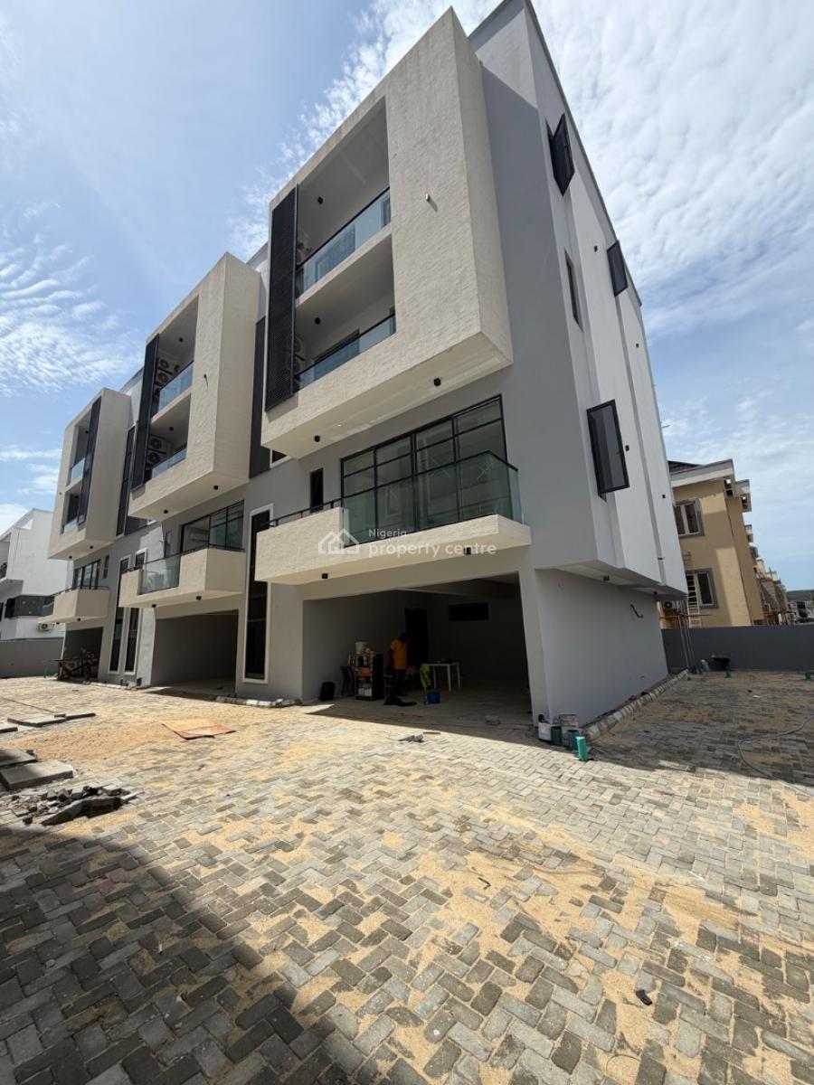 Spacious 4bedroom Terrace Duplex with Bq, Freedom Way, Lekki Phase 1, Lekki, Lagos, Terraced Duplex for Sale