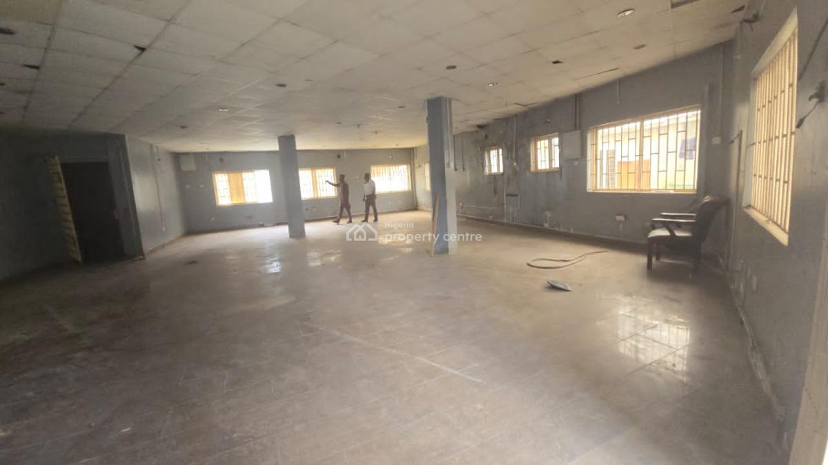 135sqm Open Ground Floor Commercial /office Space, Alausa, Alausa, Ikeja, Lagos, Office Space for Rent