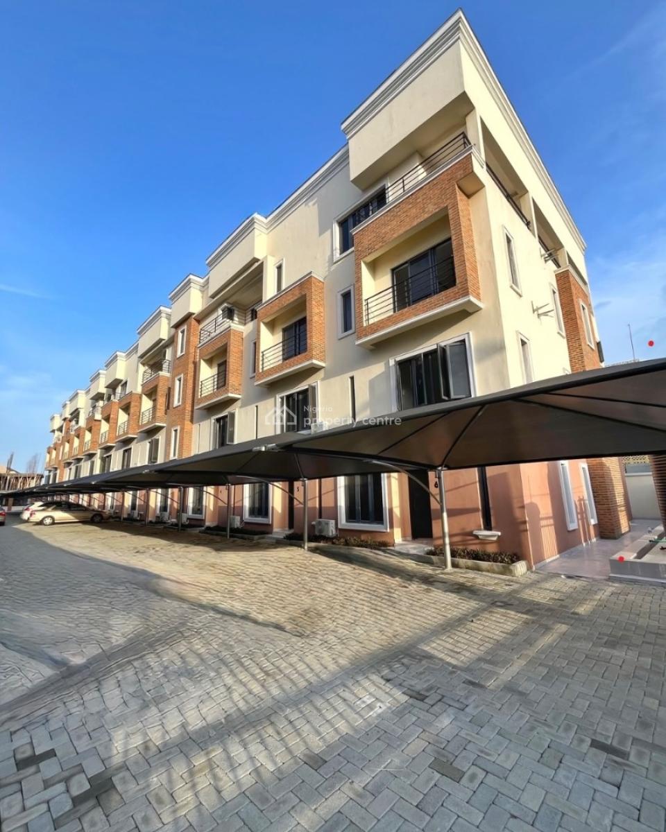 3 Bedroom Penthouse with Bq and Pool, Lekki Phase 1, Lekki, Lagos, Terraced Duplex for Rent