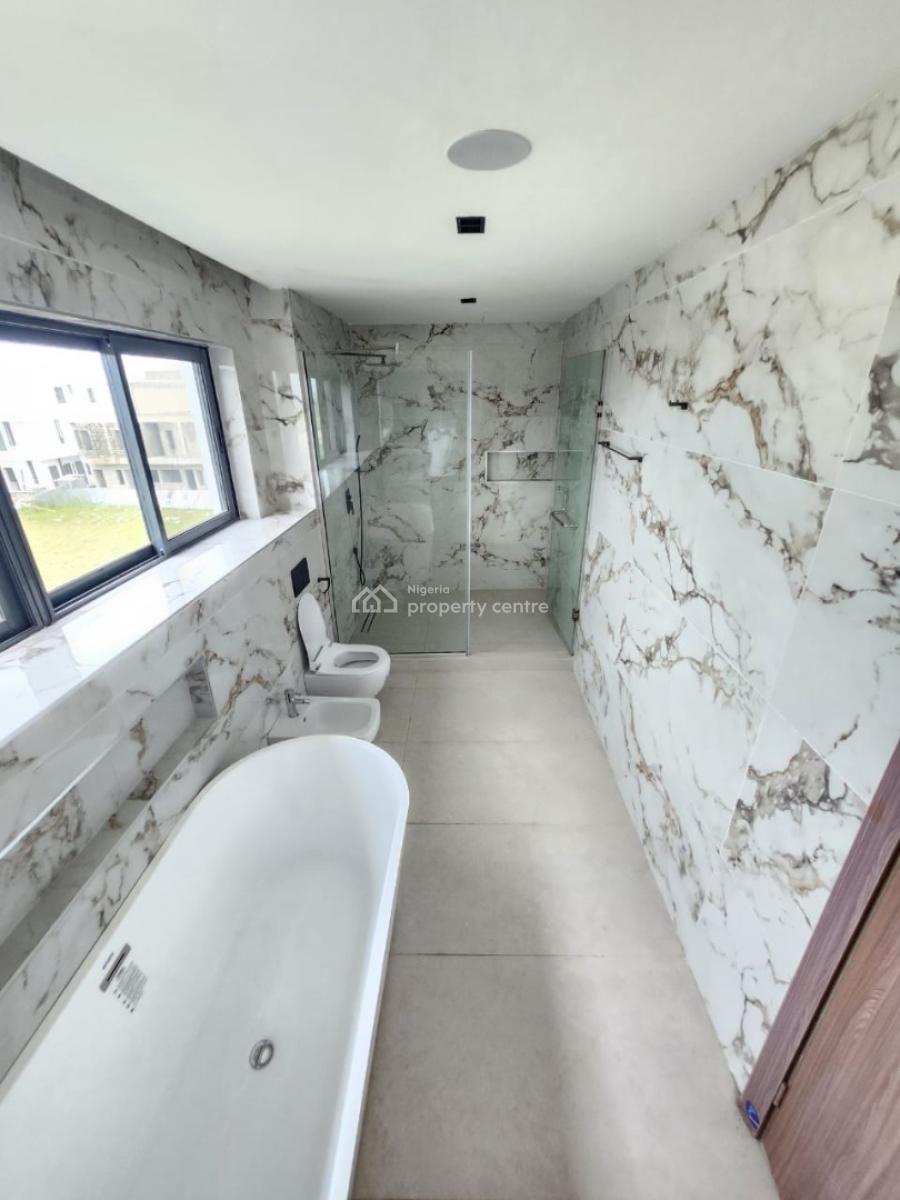 Contemporary 5 Bedroom Semi Detached Duplex with Swimming Pool, Cowrie Creek Estate Ikate, Ikate, Lekki, Lagos, Semi-detached Duplex for Sale
