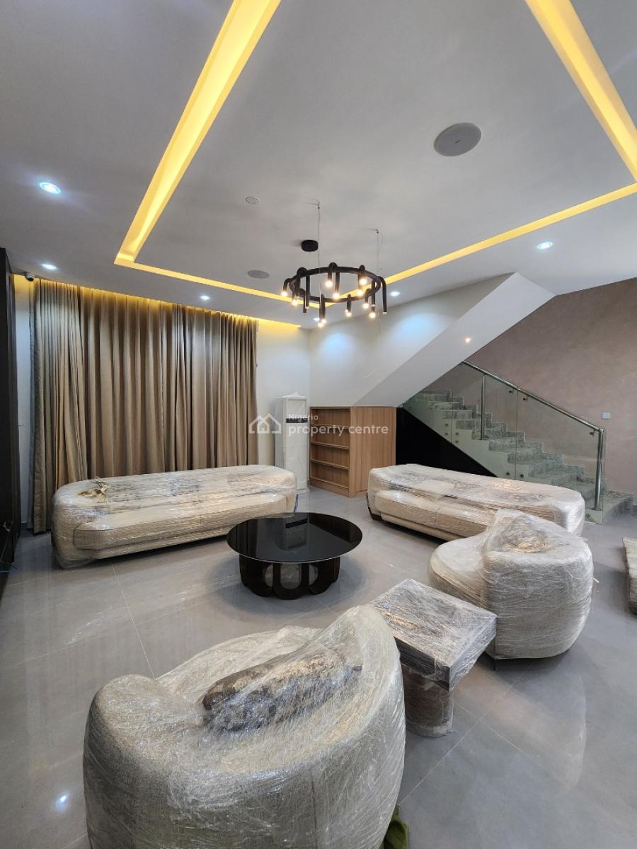 Luxury 5 Bedropm Detached Duplex with a Bq & Home Office, Royal Garden Estate, Ajah, Lagos, Detached Duplex for Sale