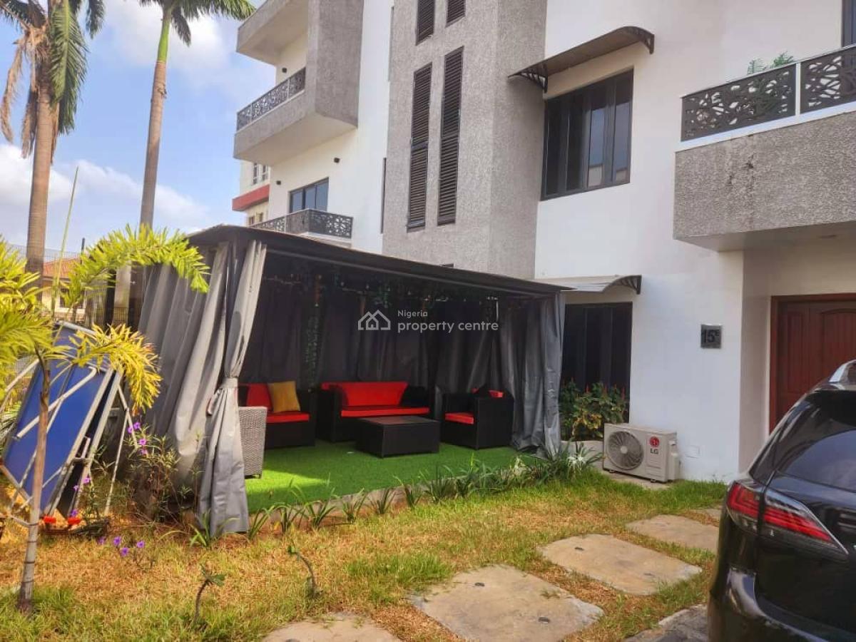 Luxury 4 Bedroom Terraced Duplex Family Lounge, Parkview, Ikoyi, Lagos, Terraced Duplex for Rent