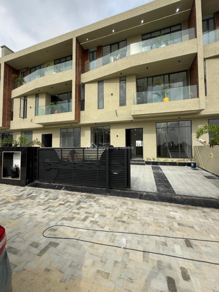 Luxury 5 Bedroom Self Compound Terrace Duplex + Bq, Lekki Phase 1, Lekki, Lagos, Terraced Duplex for Sale