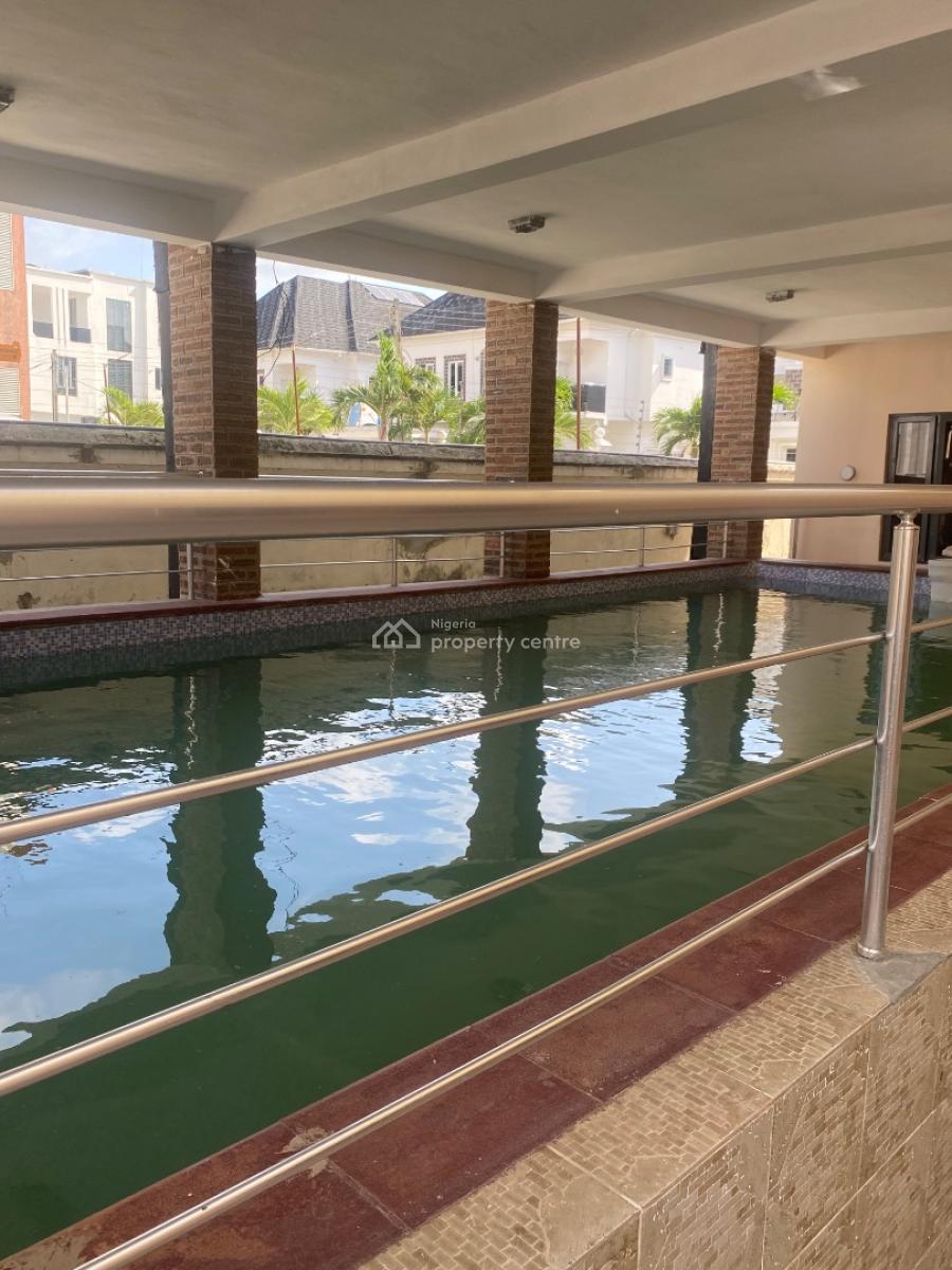 Serviced 2-bedroom Flat, Abiola Court 10, Chevron, Lekki, Lagos, Flat / Apartment for Rent