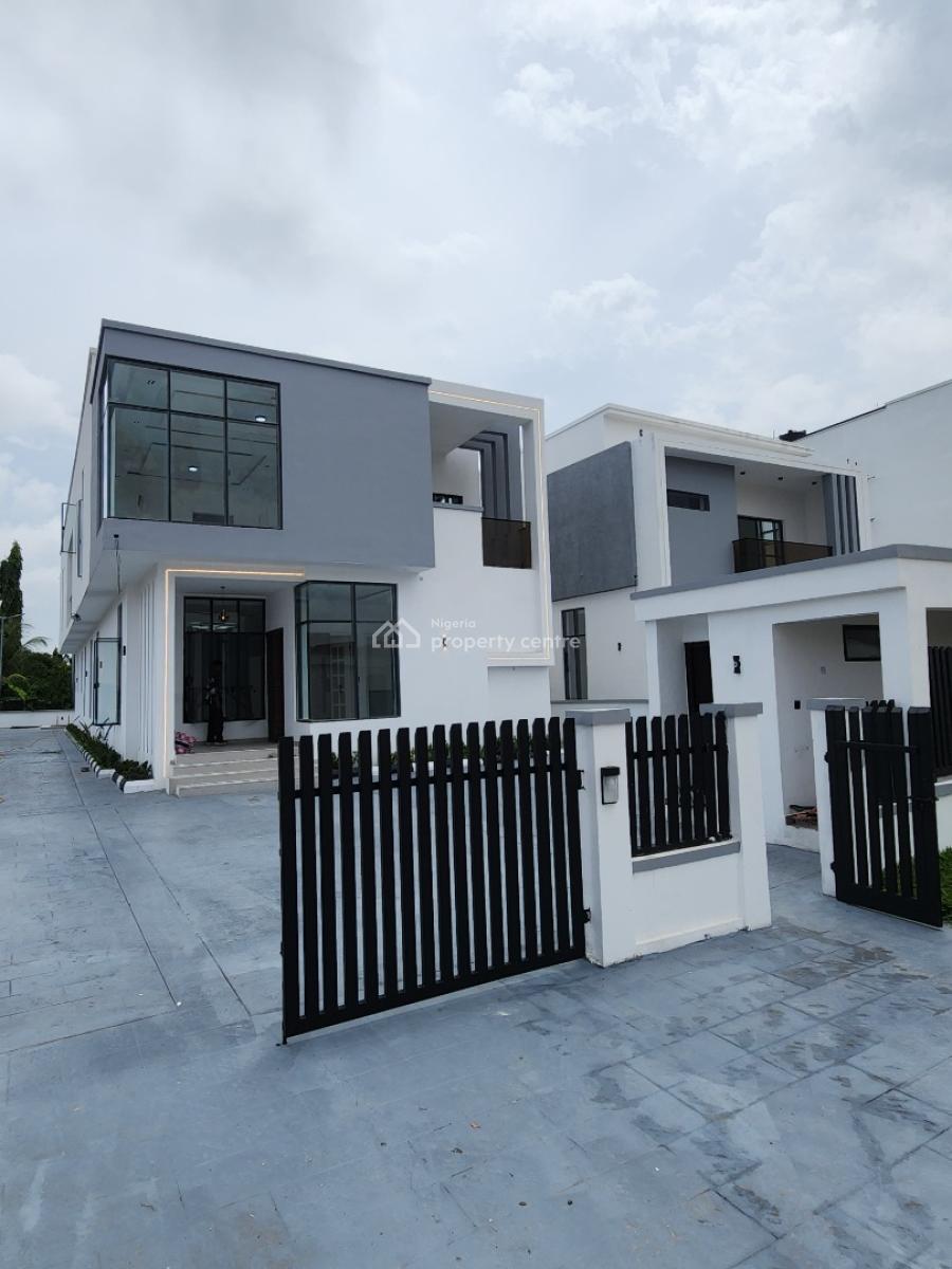 Luxury 5 Bedroom Fully Detached Duplex with Bq, Pool, Royal Garden Estate, Ajah, Lagos, Detached Duplex for Sale
