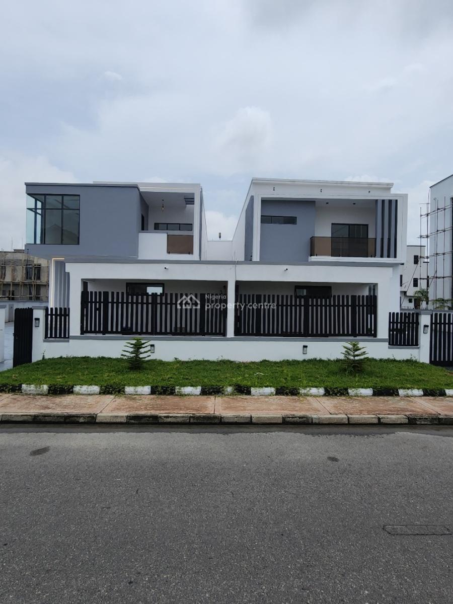 Luxury 5 Bedroom Fully Detached Duplex with Bq, Pool, Royal Garden Estate, Ajah, Lagos, Detached Duplex for Sale