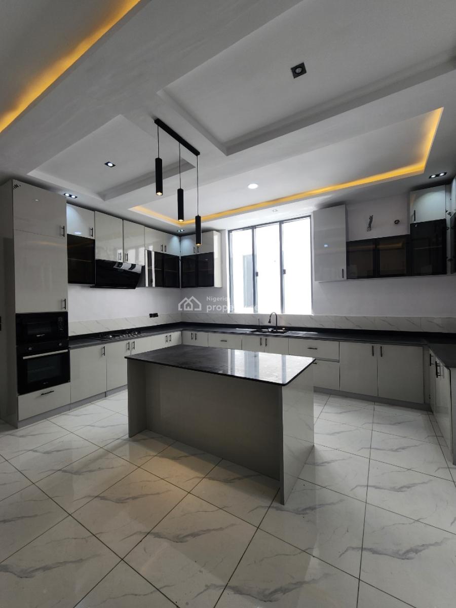 Luxury 5 Bedroom Fully Detached Duplex with Bq, Pool, Royal Garden Estate, Ajah, Lagos, Detached Duplex for Sale