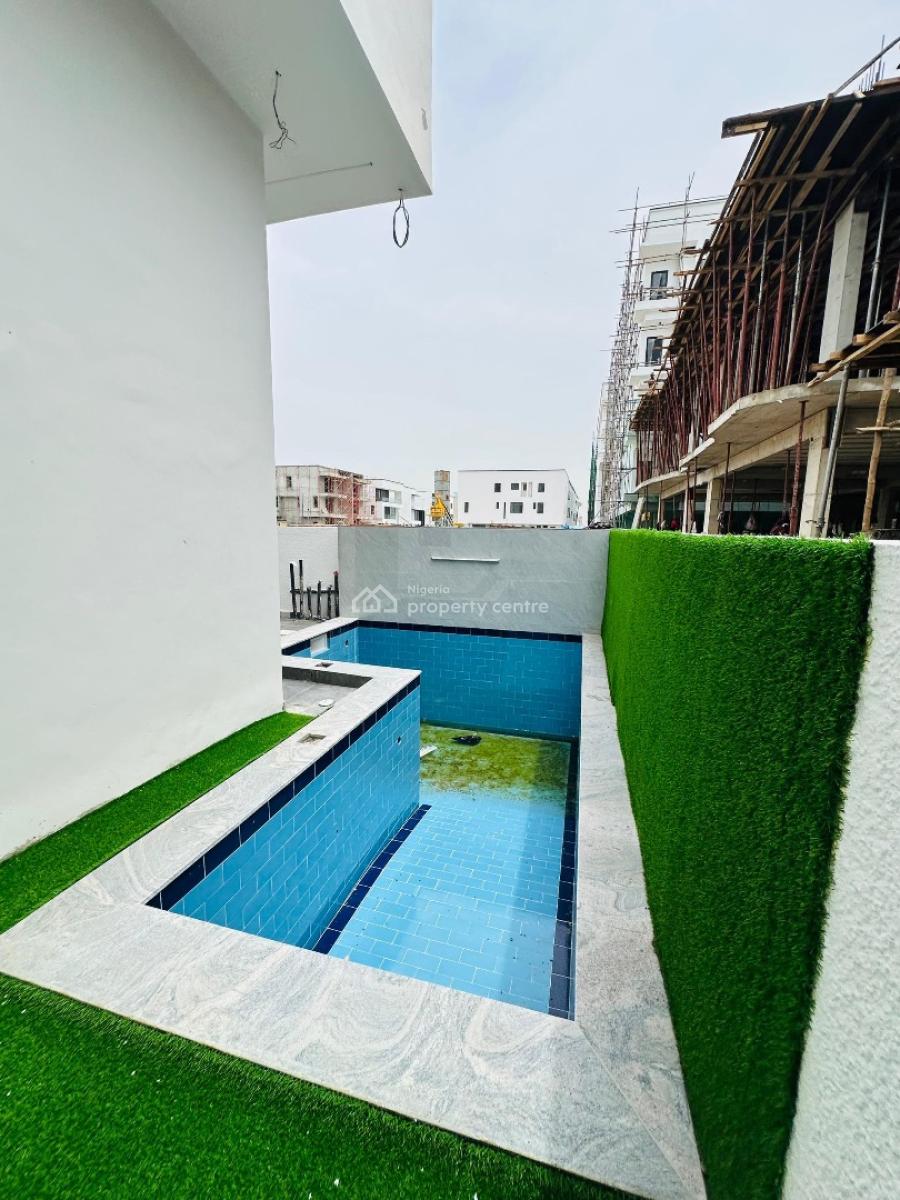 Luxirious 5 Bedroom Semi Detached Duplex with Bq ,swimming Pool & Cinema, Lekki Phase 1, Lekki, Lagos, Semi-detached Duplex for Sale