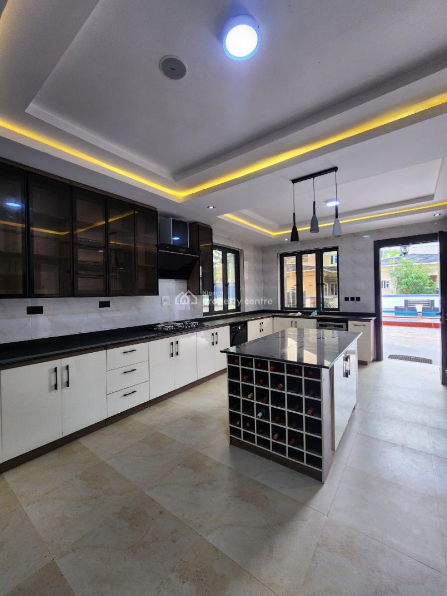 Lovely 6 Bedroom Fully Detached Duplex with a Bq, Pool, Royal Garden Estate, Ajah, Lagos, Detached Duplex for Sale