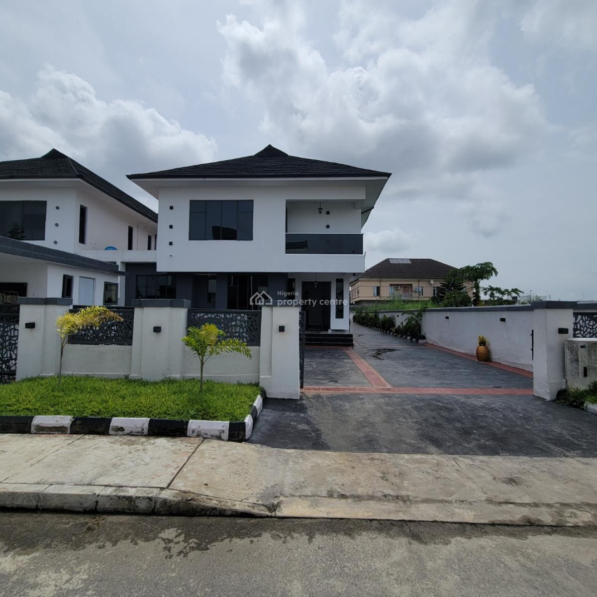 Magnificent 6 Bedroom Duplex with a Bq,pool,cinema Gym, Ajah, Lagos, Detached Duplex for Sale