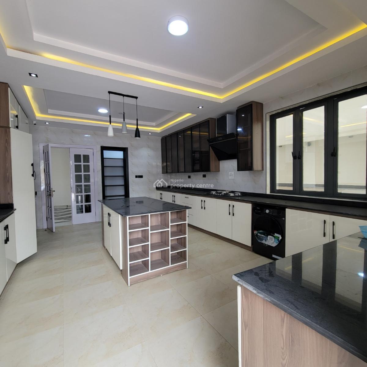 Magnificent 6 Bedroom Duplex with a Bq,pool,cinema Gym, Ajah, Lagos, Detached Duplex for Sale