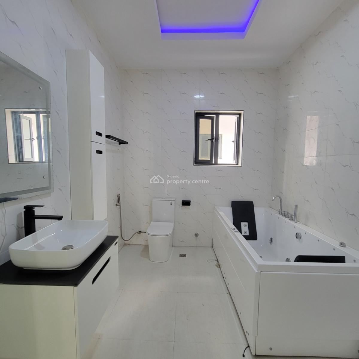 Magnificent 6 Bedroom Duplex with a Bq,pool,cinema Gym, Ajah, Lagos, Detached Duplex for Sale