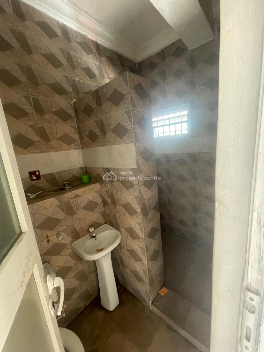 Spacious Room Self Contain with a Kitchen and Balcony Down Stairs, Chevron Drive, Lekki, Lagos, Self Contain (single Rooms) for Rent