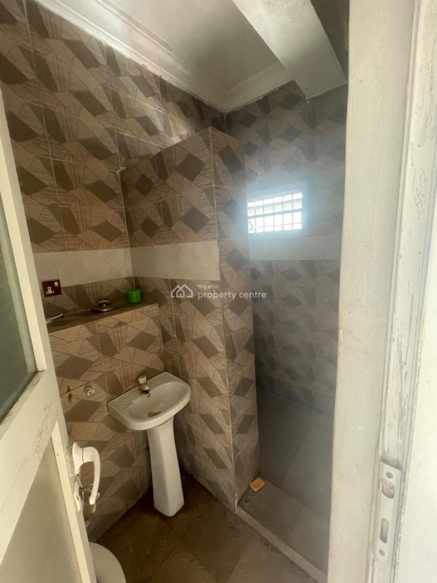 Spacious Room Self Contain with a Kitchen and Balcony Down Stairs, Chevron Drive, Lekki, Lagos, Self Contain (single Rooms) for Rent
