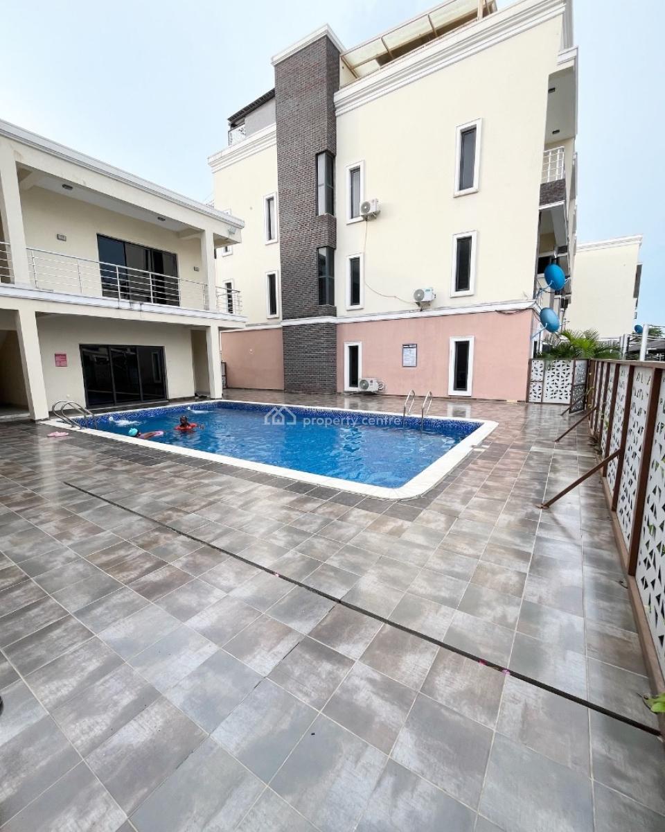 Fully Serviced 3 Bedroom Penthouse with Bq and Pool, Ikoyi, Lagos, House for Rent