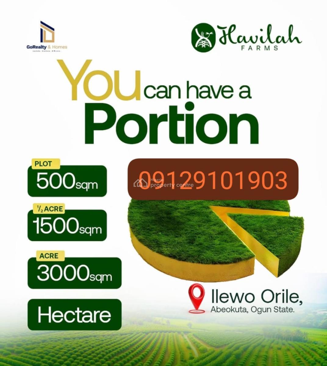 Plots and Acres of Affordable Land, Ilewo Orile, Abeokuta North, Ogun, Mixed-use Land for Sale