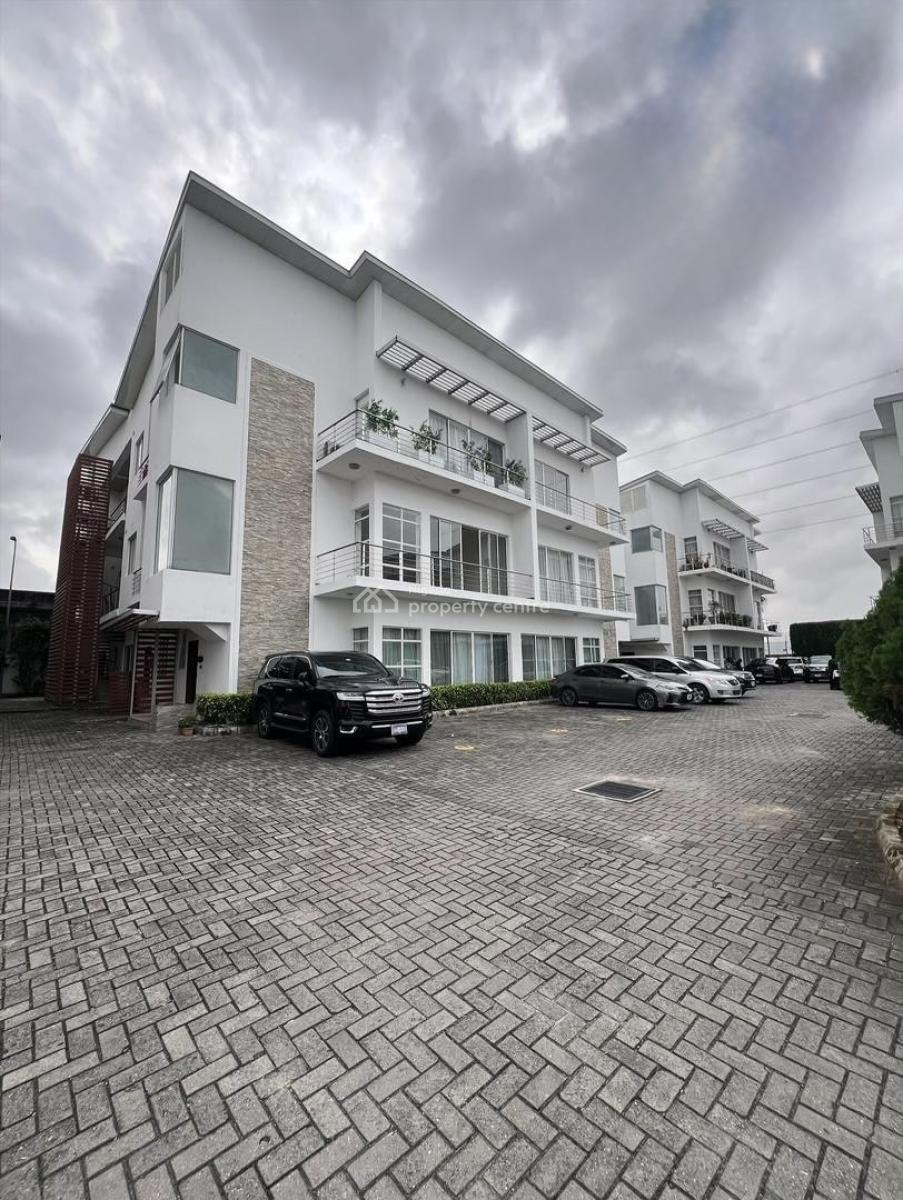 Waterfront 3 Bedroom Apartment with Pool Gym and Bq, Banana Island, Ikoyi, Lagos, Flat / Apartment for Rent