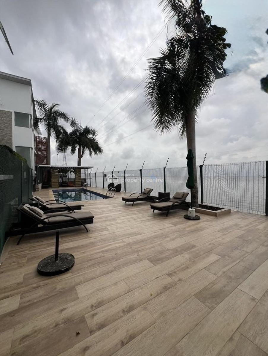 Waterfront 3 Bedroom Apartment with Pool Gym and Bq, Banana Island, Ikoyi, Lagos, Flat / Apartment for Rent