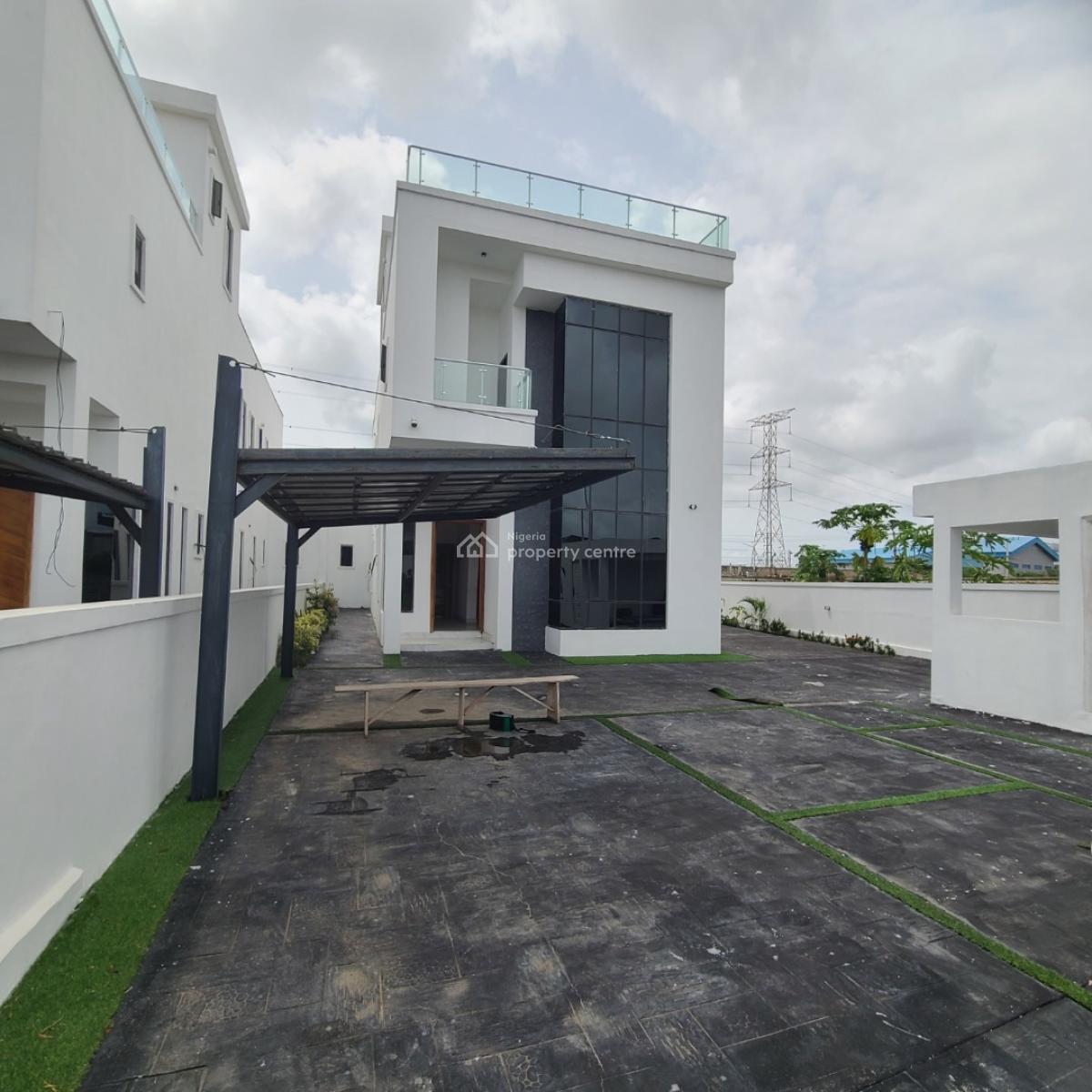 Luxury 5 Bedroom Fully Detached Duplex, Royal Garden Estate Ajah, Lekki, Lagos, Detached Duplex for Sale