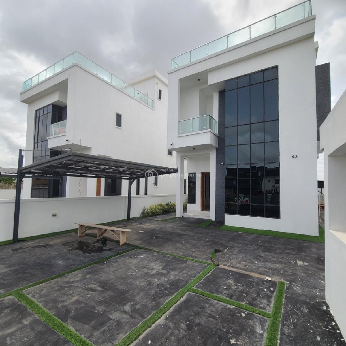 Luxury 5 Bedroom Fully Detached Duplex, Royal Garden Estate Ajah, Lekki, Lagos, Detached Duplex for Sale