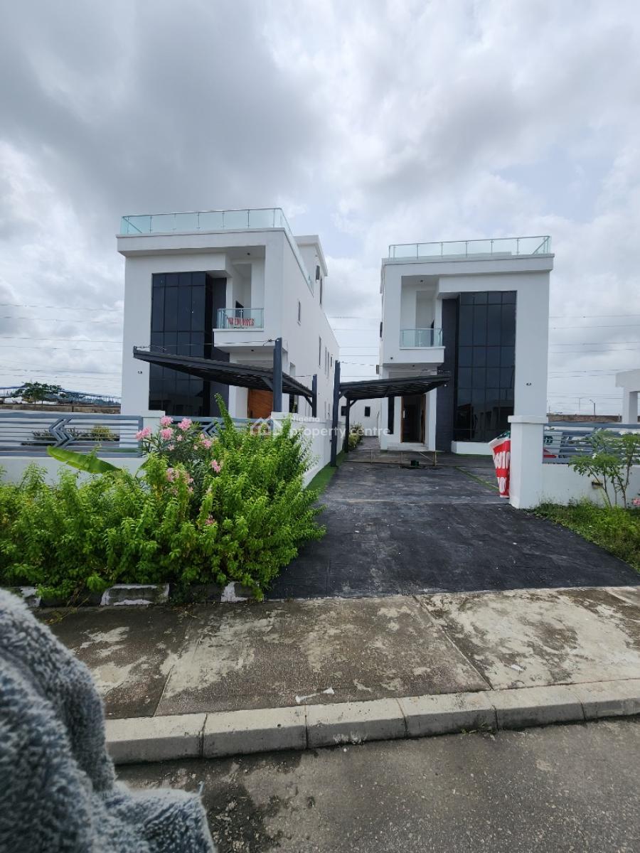 Luxury 5 Bedroom Detached Duplex with Bq, Pool, Royal Garden Estate, Ajah, Lagos, Detached Duplex for Sale