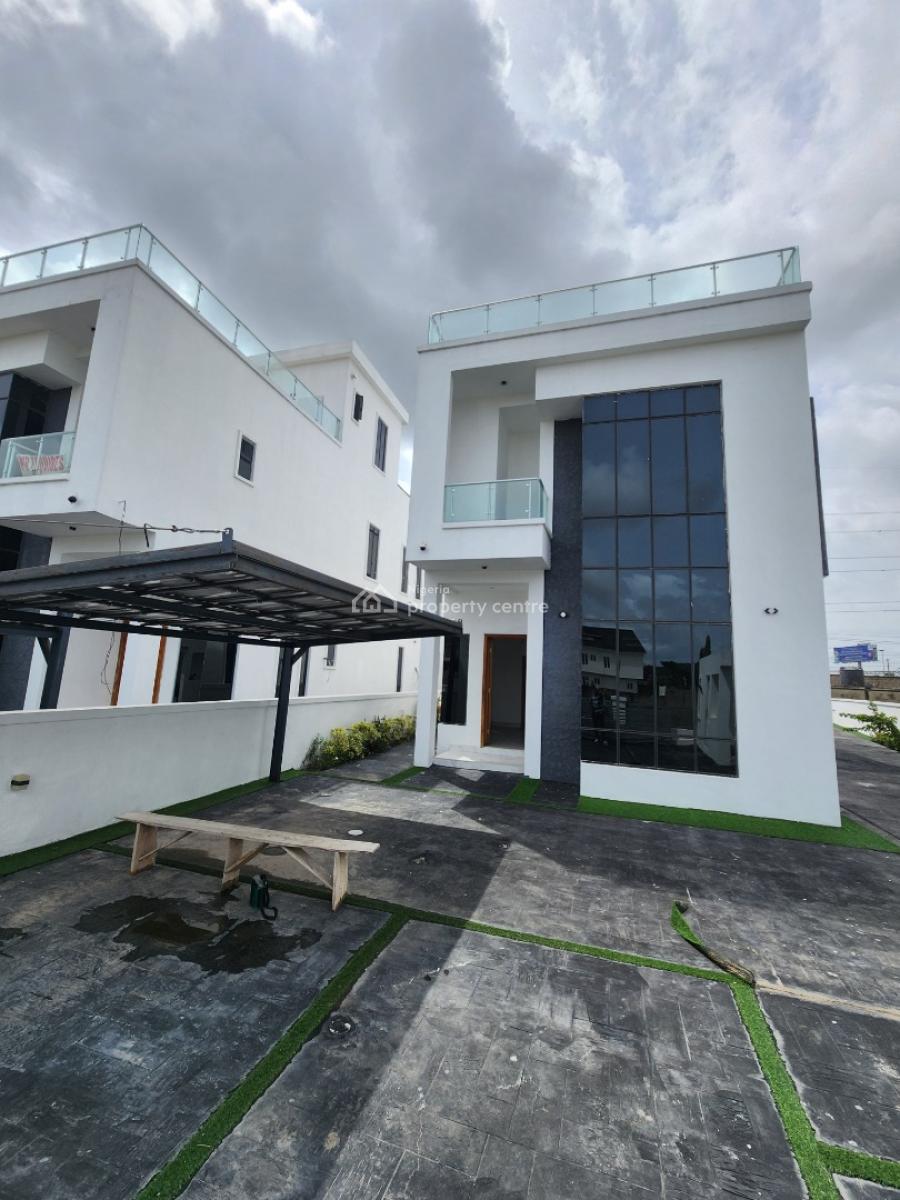 Luxury 5 Bedroom Detached Duplex with Bq, Pool, Royal Garden Estate, Ajah, Lagos, Detached Duplex for Sale