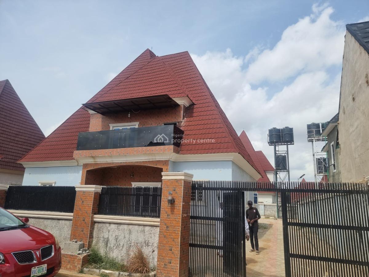 Newly Built Smart Four(4) Bedrooms Fully Detach Duplex with Bq & Gh, Sideview Estate, By Von Road, Off Airport Road Abuja, Lugbe District, Abuja, Detached Duplex for Sale
