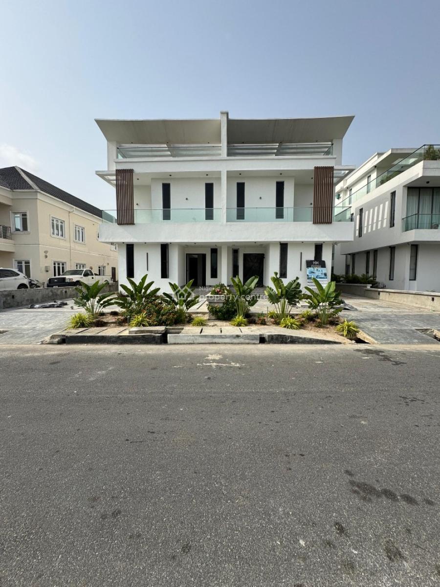 a Contemporary 5 Bedroom Semi Detached Duplex with a Swimming Pool, Cowrie Creek Estate, Ikate, Lekki, Lagos, Semi-detached Duplex for Sale