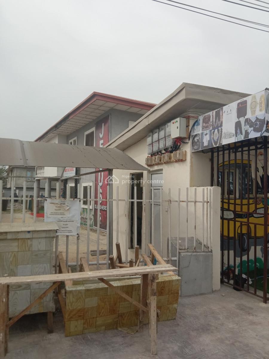 Standard 5 Bedroom Duplex with 4 Units of Shops, Ajah, Lagos, Detached Duplex for Sale