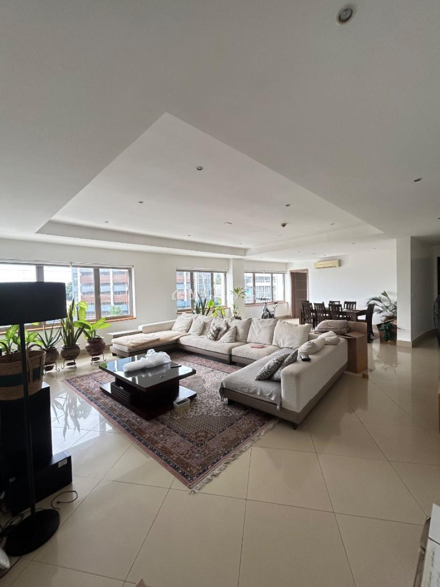 Unfurnished 4 Bedroom Flat with Bq, Victoria Island (vi), Lagos, Flat / Apartment for Rent