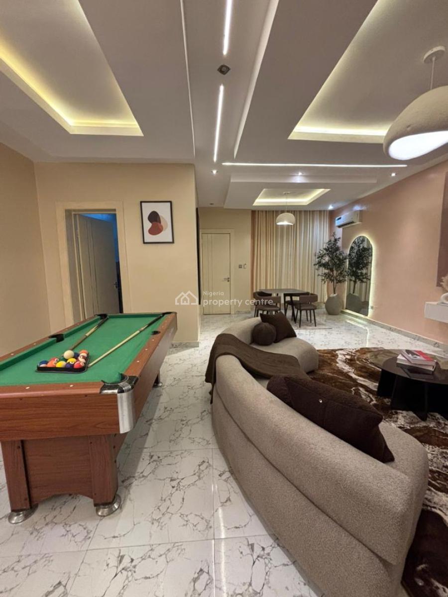 Luxury 2 Bedroom Apartment with Pool, Gym and Snooker, Ikate, Lekki, Lagos, Flat / Apartment Short Let